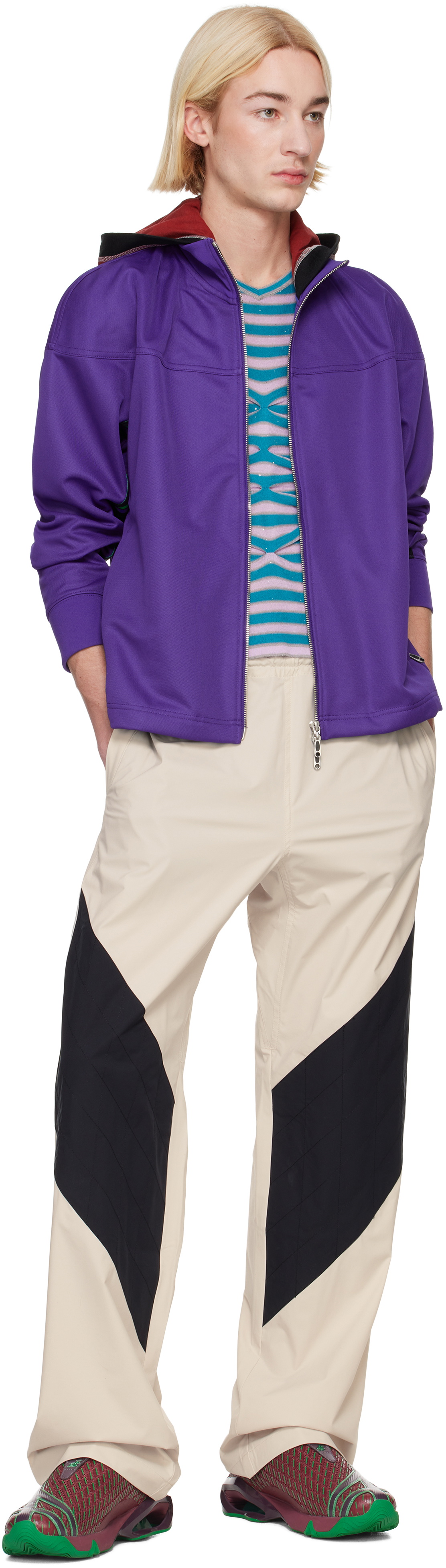 Kiko Kostadinov Asics ASICS NOVALIS Styrax Track Jacket Asics Blue