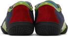 Nicole Saldaña Navy & Red Simone Sneakers