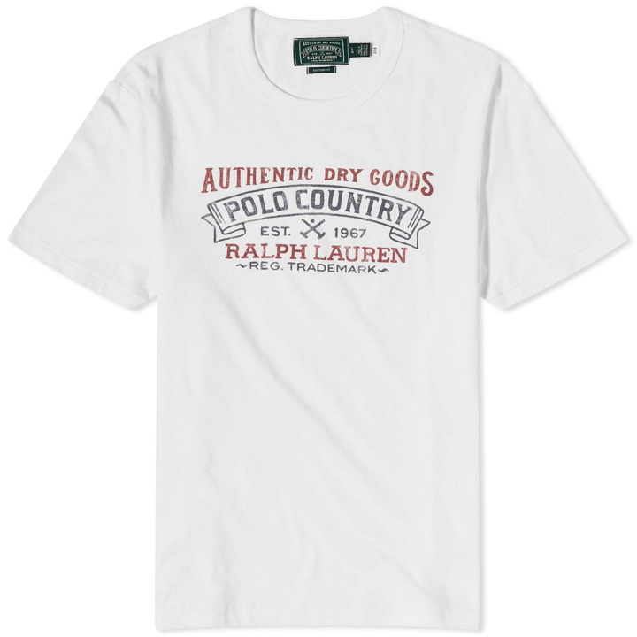 Photo: Polo Ralph Lauren Men's Polo Country T-Shirt in White