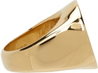 IN GOLD WE TRUST PARIS Silver & Gold Chevalier Ring