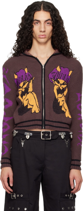Photo: Chopova Lowena Brown Tammie Jo Hoodie