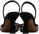 NEOUS Black & White Bella Heels