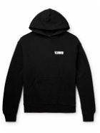 Y,IWO - Hardwear Logo-Print Cotton-Jersey Hoodie - Black