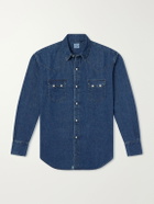 OrSlow - Western Denim Shirt - Blue