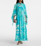 Pucci Orchidee silk kaftan