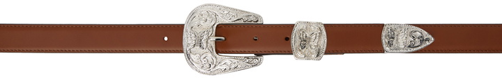 Photo: NEEDLES Brown Papillion Western Belt