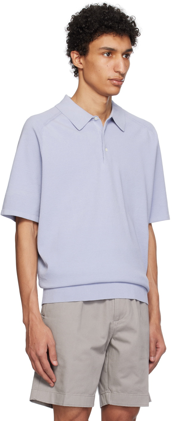 POTTERY Blue Comfort Polo