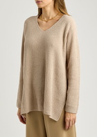 Eileen Fisher Ribbed Cotton Jumper Cream