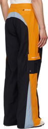 Martine Rose Black & Orange Board Short Sweatpants