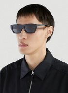 Gucci - Rectangular Sunglasses in Brown