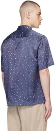 COMMAS Navy Woman And Fern Shirt