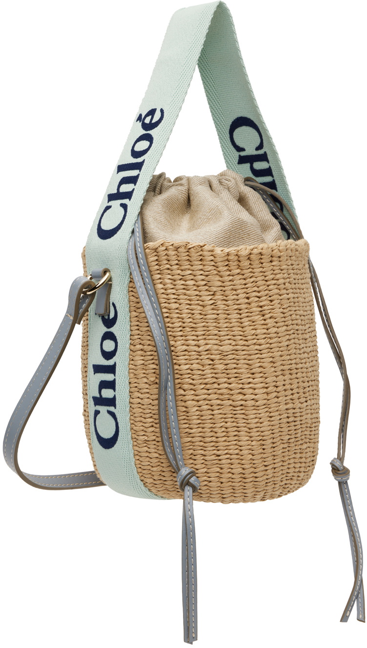 Chloé Beige Woody Basket Bag