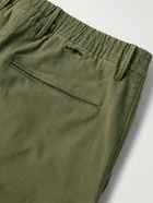 Incotex - Slim-Fit Straight-Leg Cotton-Blend Gabardine Trousers - Green