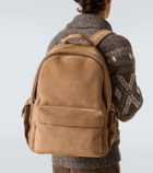 Brunello Cucinelli Suede backpack