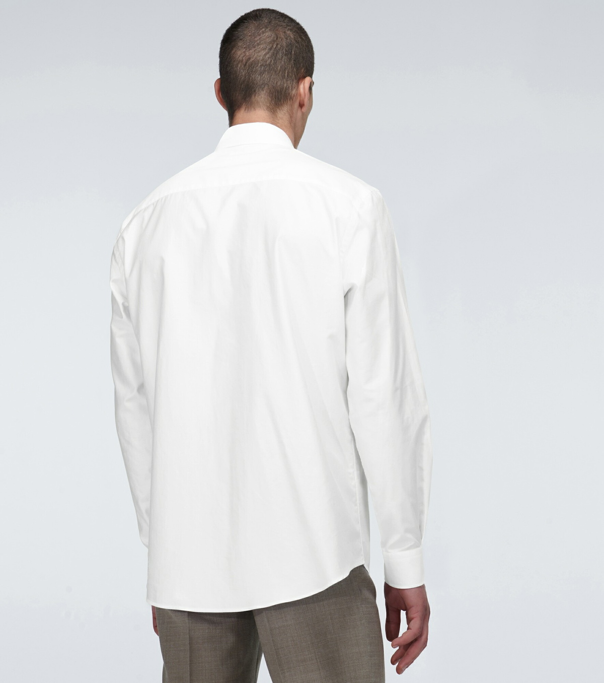 Burberry - Cotton Oxford shirt with lace Burberry Burberry - Cotton Oxford shirt with lace Burberry