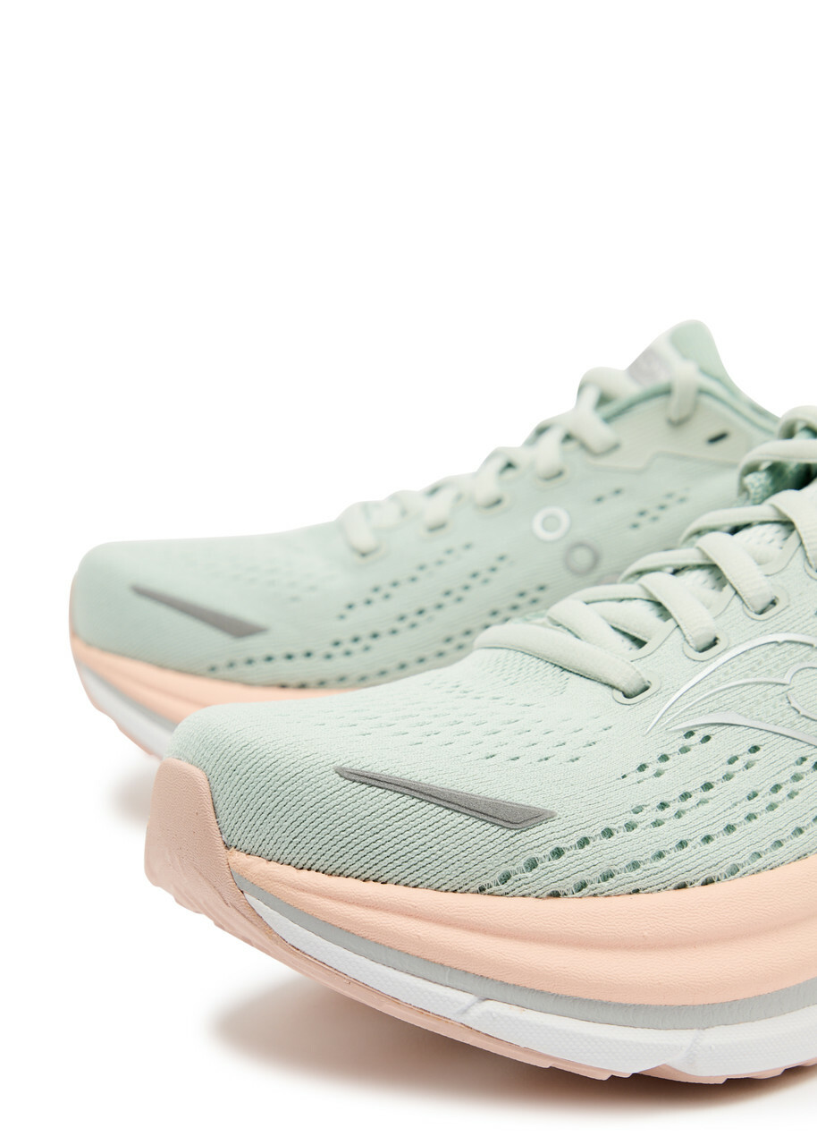 Saucony Hurricane 25 Mesh-knit Sneakers Light Blue