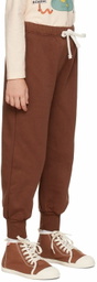 TINYCOTTONS Kids Brown 'Tiny' Lounge Pants