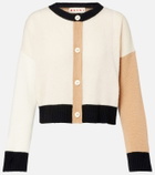 Marni Colorblocked cashmere cardigan