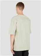 Spray Stencil T-Shirt in Light Grey