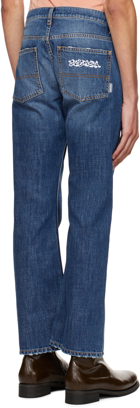 PALMER Blue Distressed Jeans