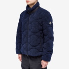 Moncler Men's Aniara Borg Padded Jacket in Navy