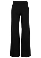 Spanx The Perfect Pant Wide-leg Stretch-jersey Trousers Black