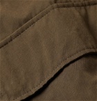 Officine Generale - Noah Canvas Hooded Jacket - Green