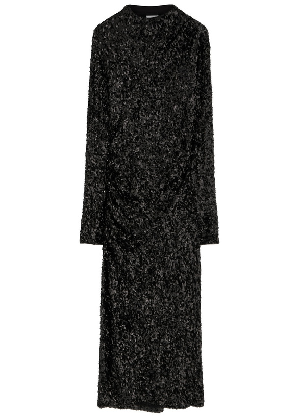 Photo: Day Birger ET Mikkelsen Clover Sequin-embellished Tulle Midi Dress Black