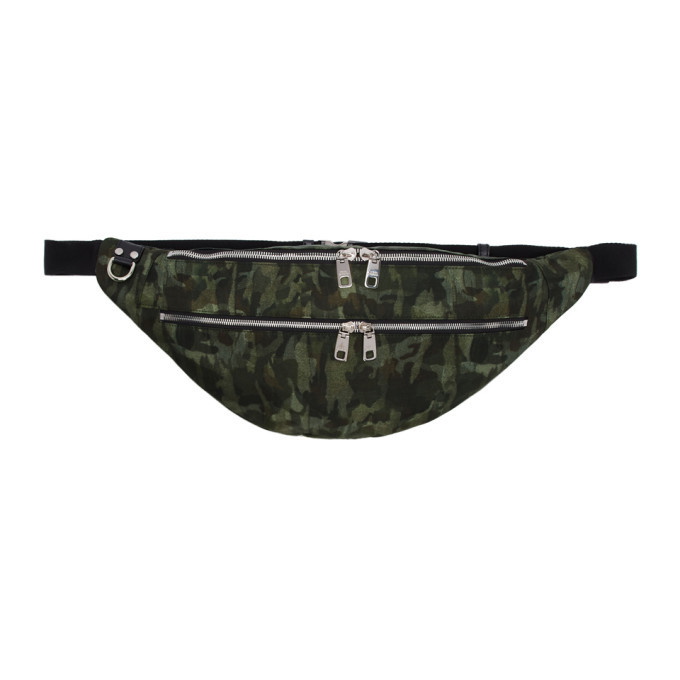 Photo: Dolce and Gabbana Green Camo Bum Bag