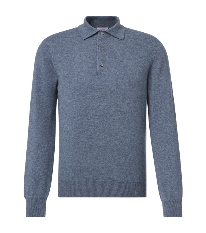 Photo: Agnona Cashmere polo sweater