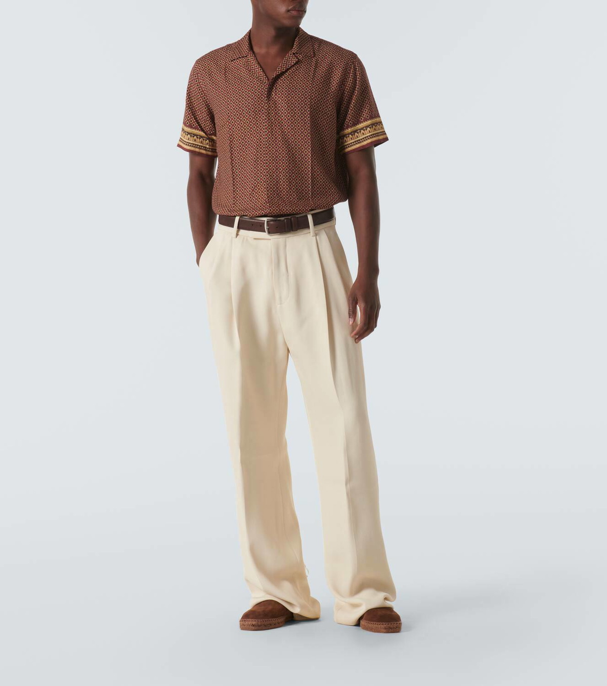 Orlebar Brown Maitan bowling shirt