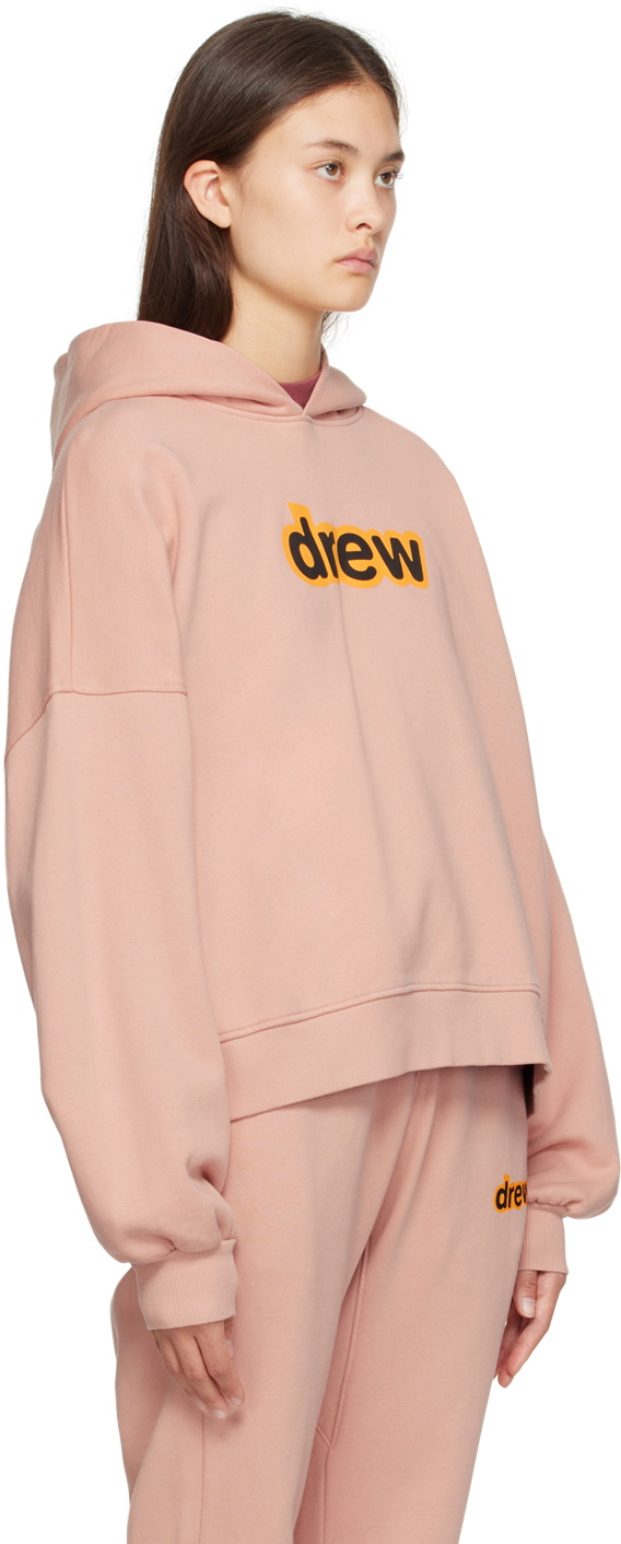 drew house Pink Secret Hoodie