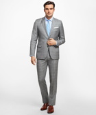 Brooks Brothers Men's Regent Fit Windowpane 1818 Suit | Grey