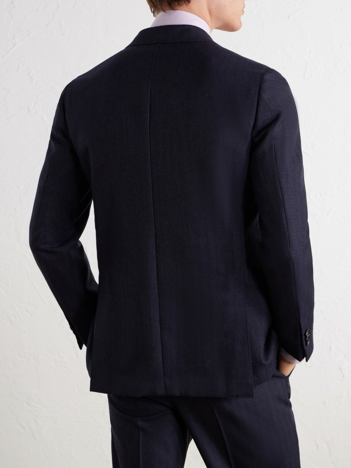 J. Mueser - Waverly Wool-Twill Suit Jacket - Blue