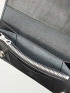 Neighborhood - Logo-Embossed Leather Billfold Wallet