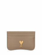 AMI PARIS - Paris Paris Grained Leather Card Holder