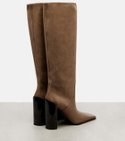 Alaïa 55 leather knee-high boots