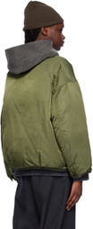 visvim Khaki Reversible Down Jacket