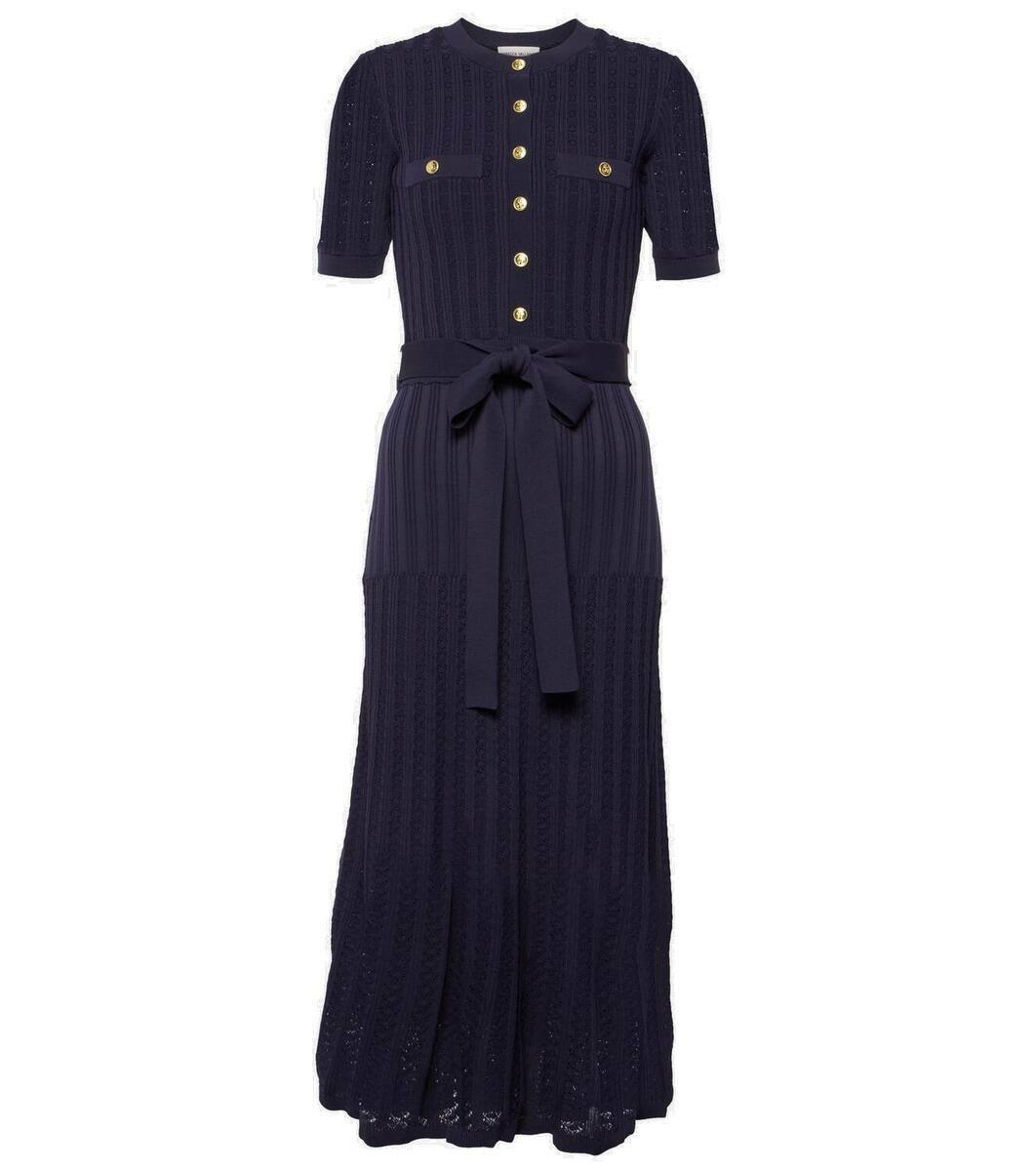 Rebecca Vallance Abigail pleated midi dress Rebecca Vallance