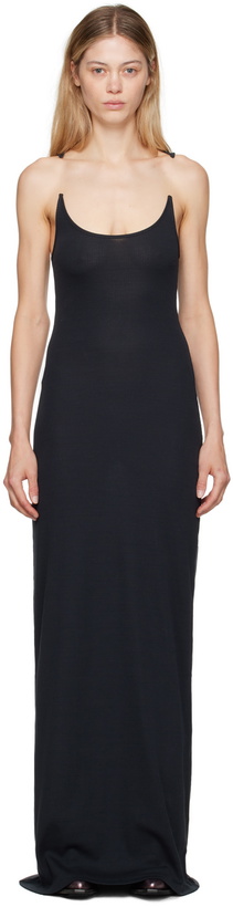 Photo: Y/Project Black Invisible Strap Maxi Dress