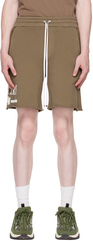 Photo: AMIRI Khaki MA Bar Shorts