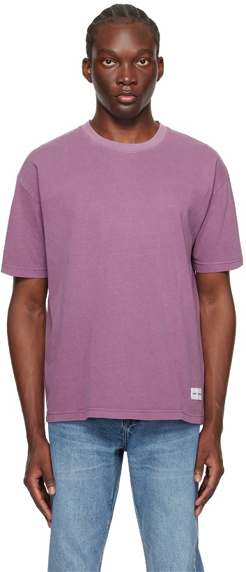 Photo: Samsøe Samsøe Purple Pigment T-Shirt