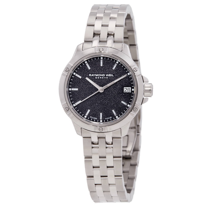 Photo: Raymond Weil Tango Quartz Purple Frosted Dial Ladies Watch 5960-ST-50161