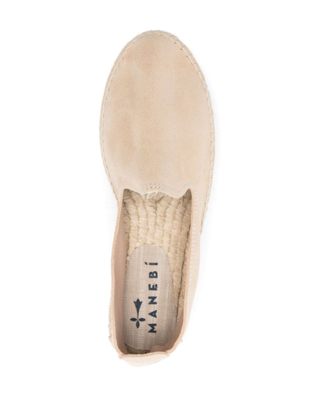MANEBI - Suede Mules Hamptons Vintage Taupe