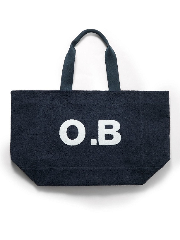 Photo: Orlebar Brown - Mason Logo-Appliquéd Cotton-Terry Tote Bag