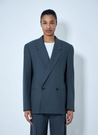 Lemaire Double-Breasted Wool Suit Blazer