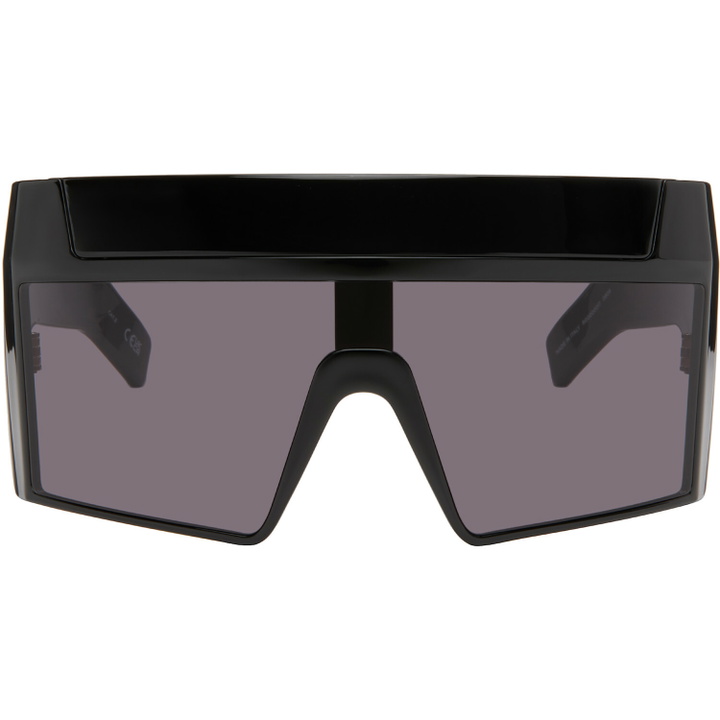 Photo: Rick Owens Black SUICIDE Edition Rev Shiny Sunglasses