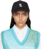 Wooyoungmi Black Embroidered Cap