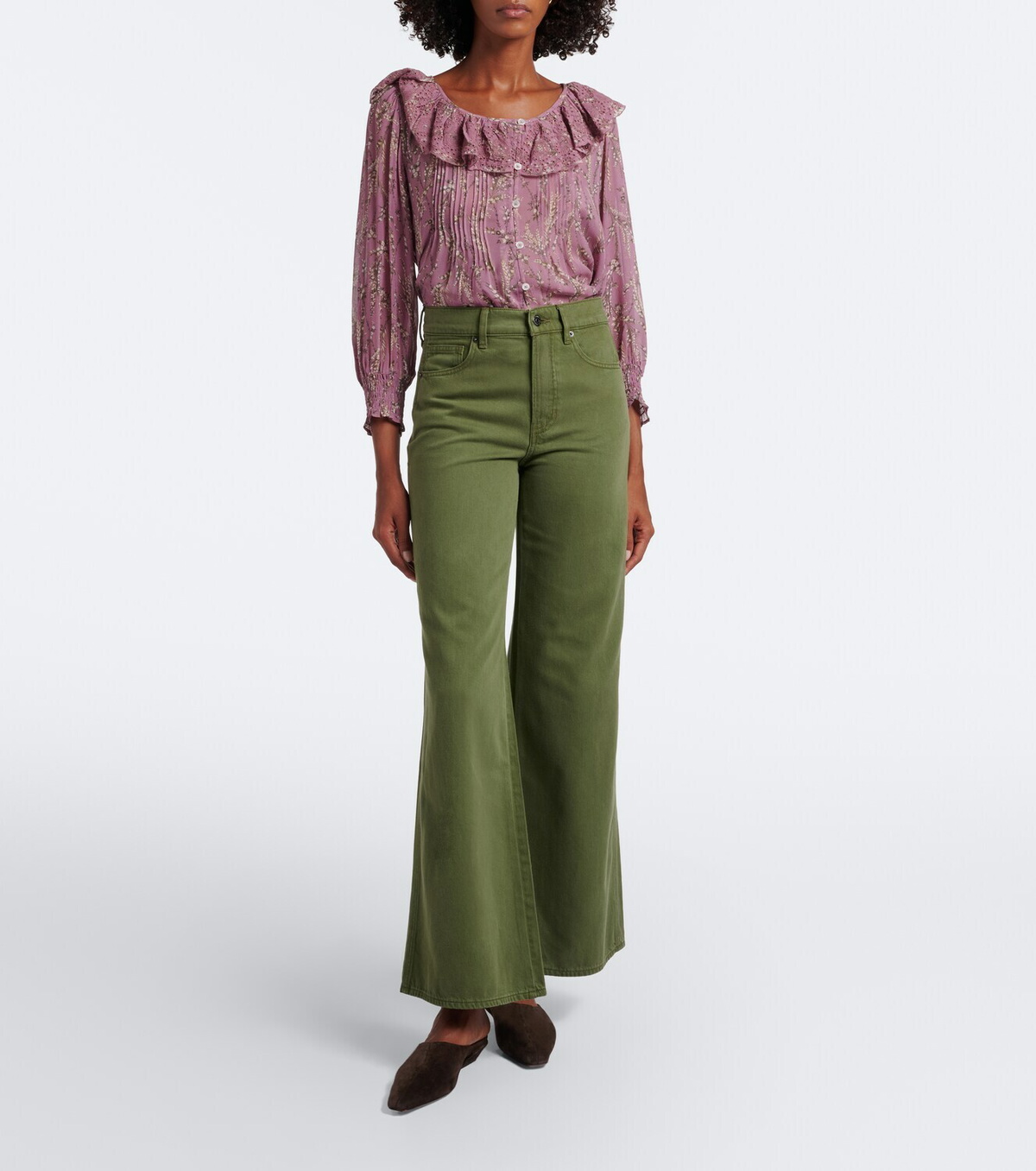 Veronica Beard Kasey flared jeans