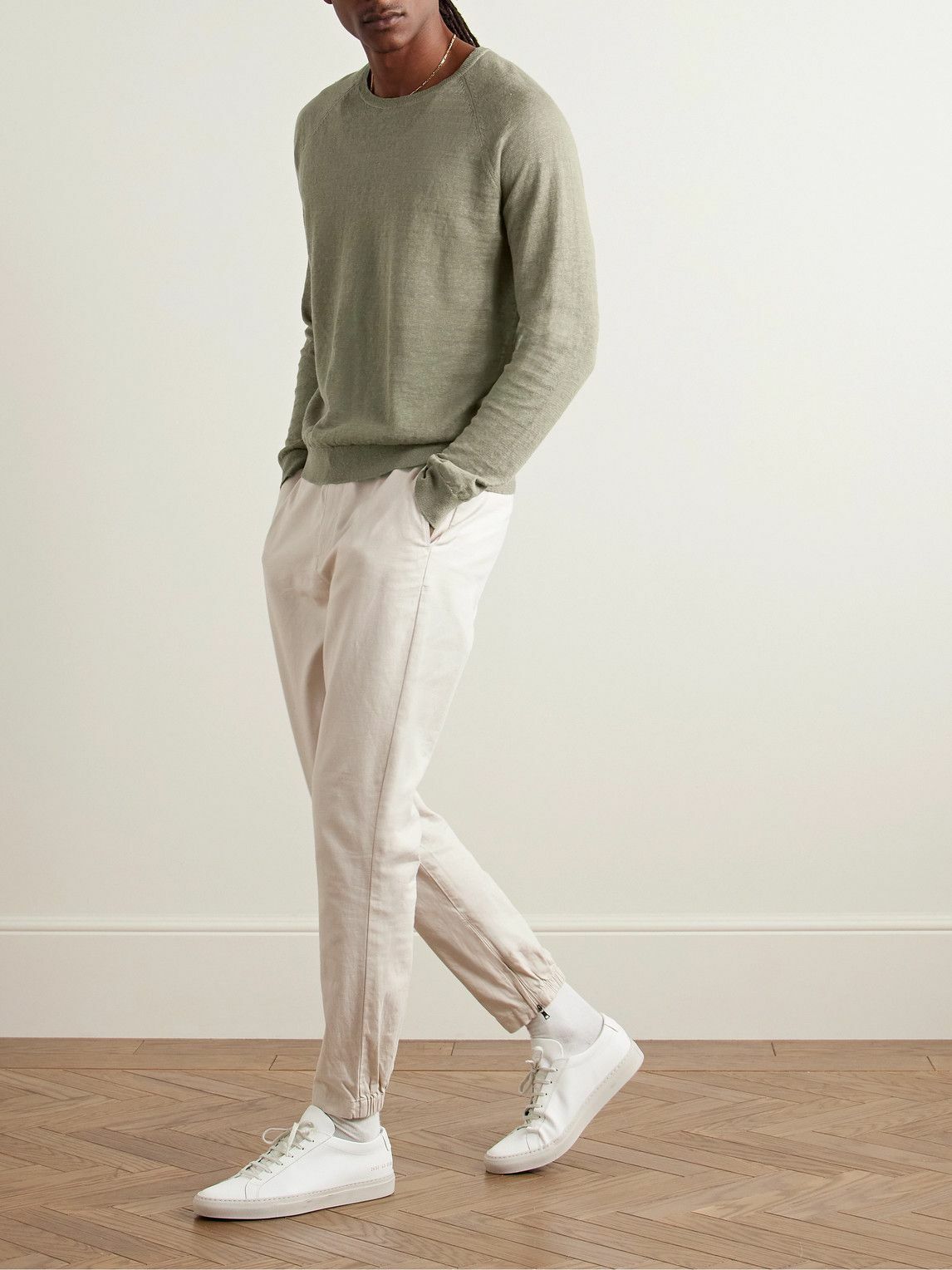 Onia - Linen Sweater - Green